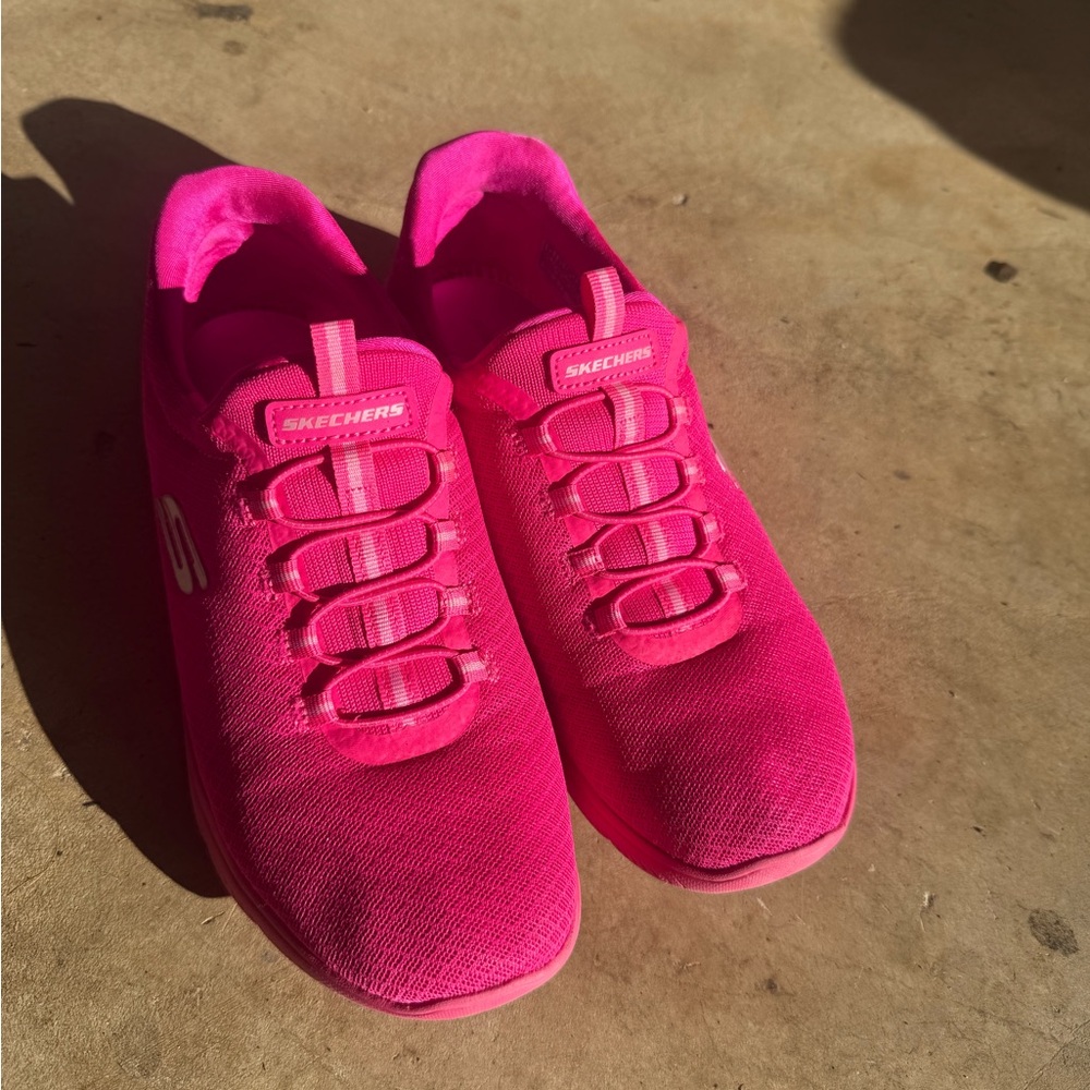 Skechers Women's Vibrant Pink Sneakers